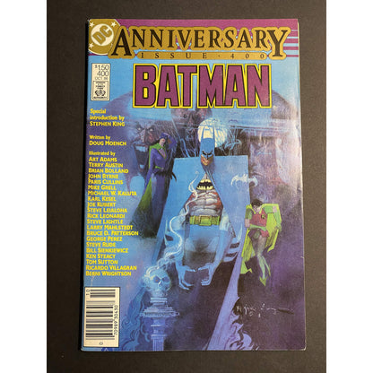 Batman 400 1986 Bill Sienkiewicz Cover