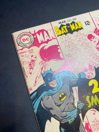 Batman #200 | Neal Adams | Silver Age 1968 | DC Comics