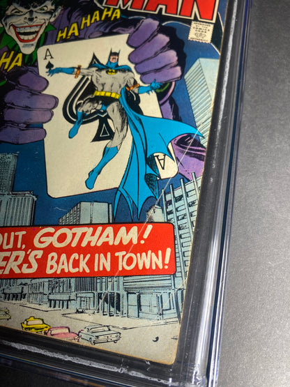 Batman #251 CGC 5.5 | Neal Adams Joker Cover | DC Comics 1973