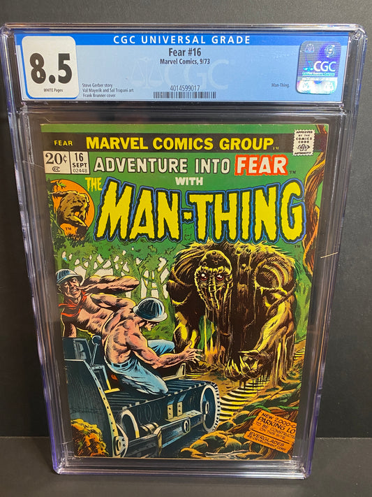 Fear #16 | The MAN-THING | Marvel 1973