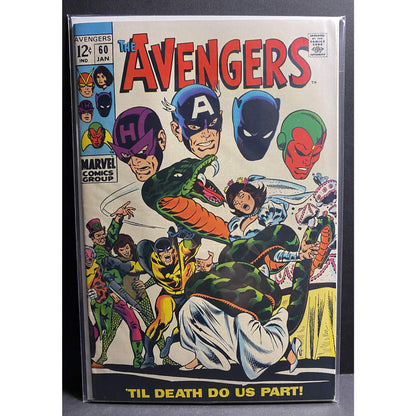 avengers issue 60 front cover