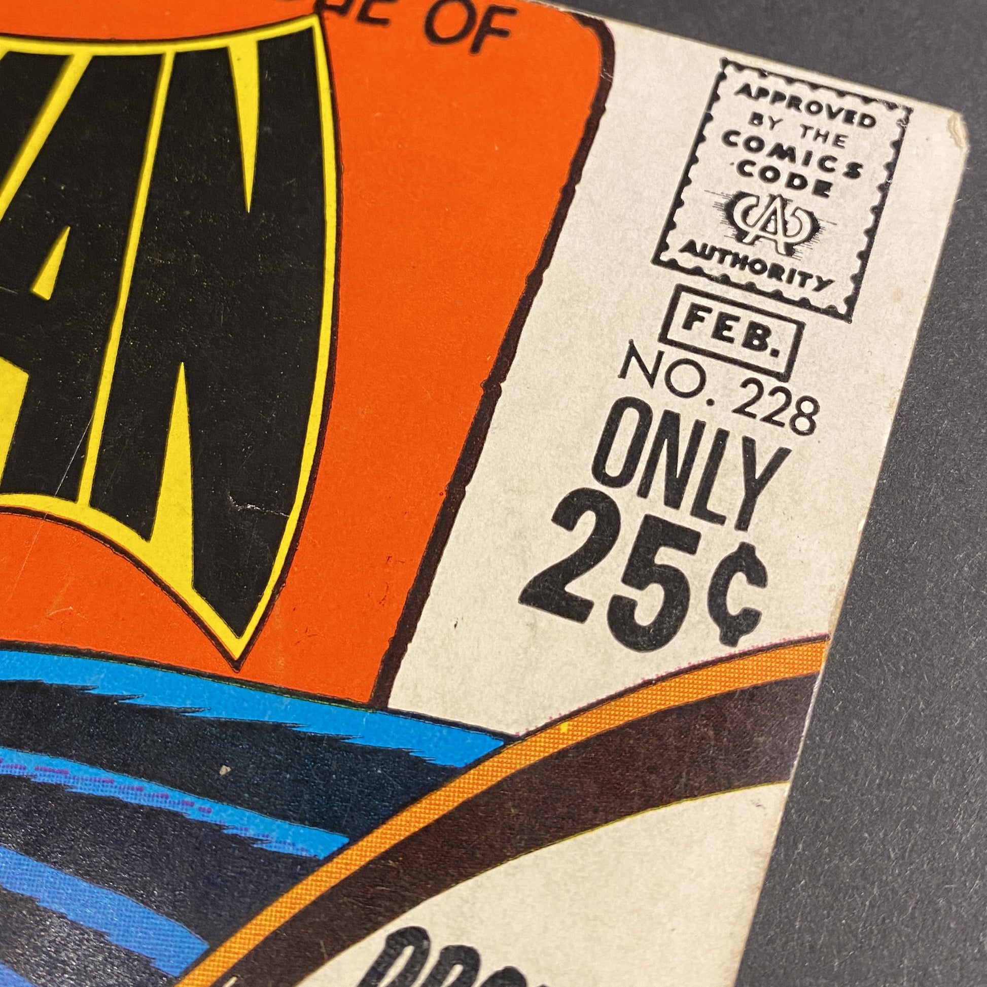 batman 228 from DC comics