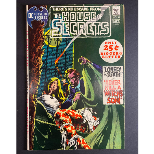 bernie wrightson house of secrets cover art