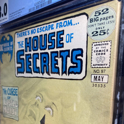 House of Secrets #97 | CGC 8.0 | Bronze Age Horror | 1972 | DC