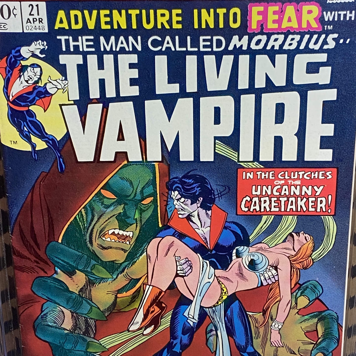 Fear #21 CGC 8.5 | Morbius | Marvel Bronze Age 1974