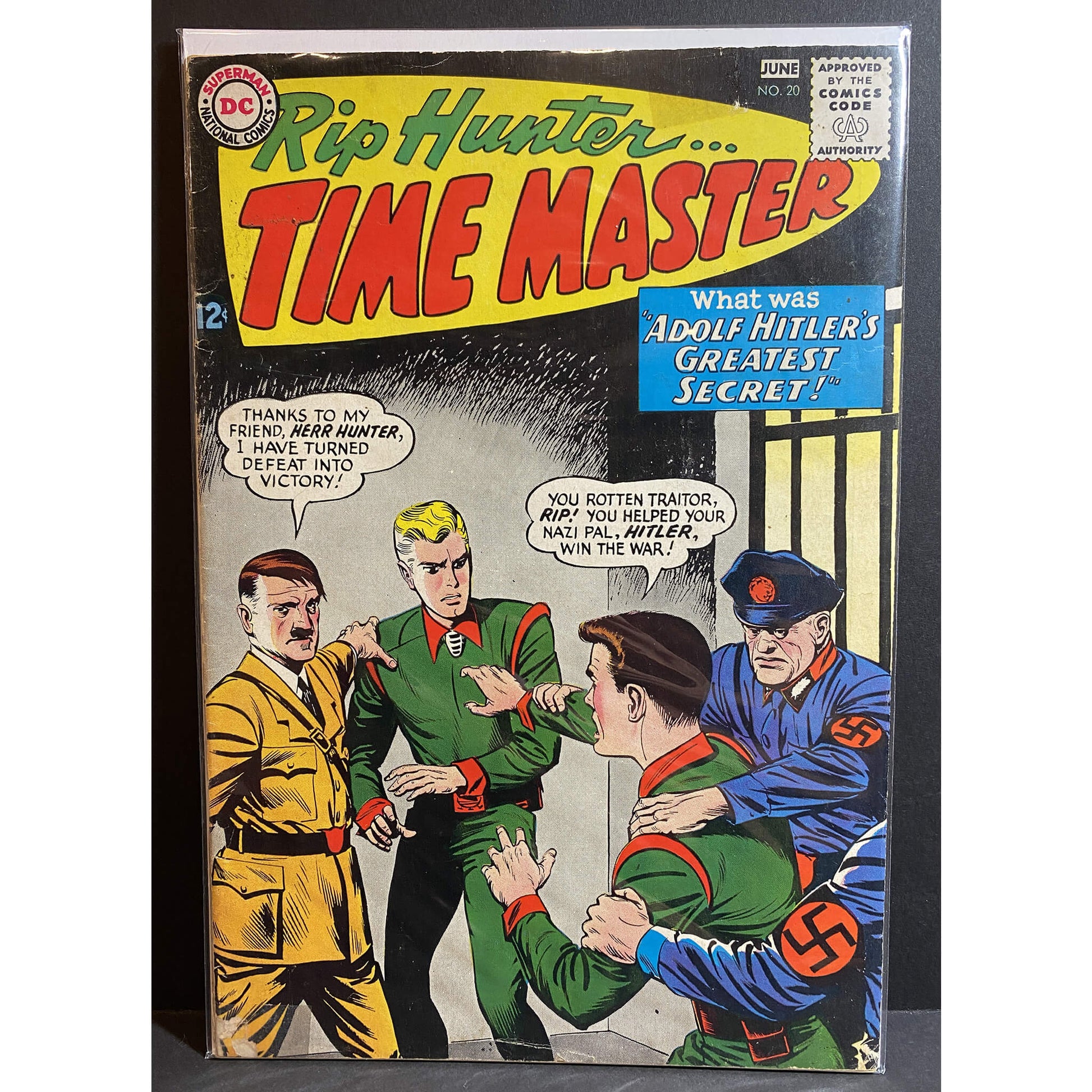 rip hunter time master from DC Comics