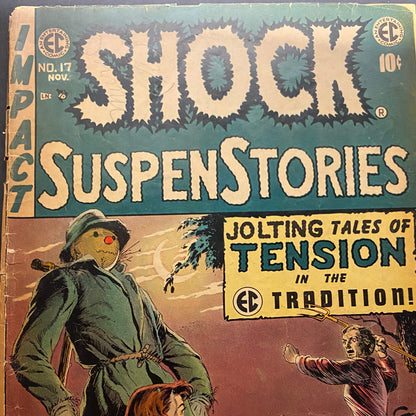 pre code horror shock suspenstories