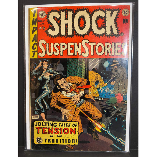 shock suspenStories 14 front cover art