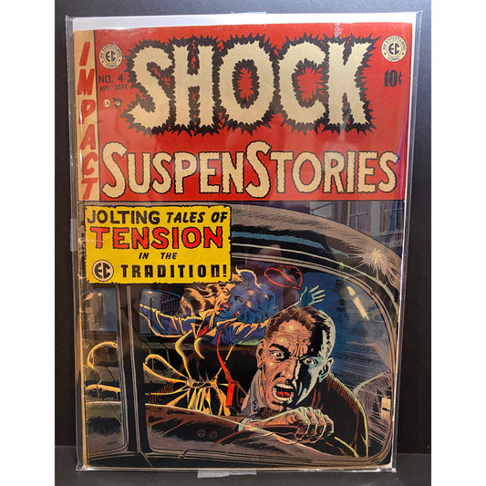 shock suspenstories #4 front cover art