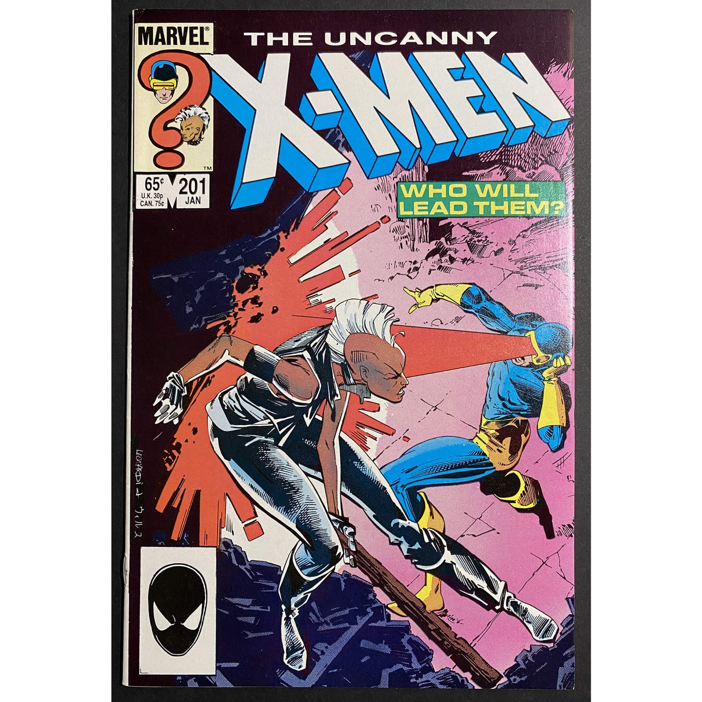 The Uncanny X-Men #201 | First Appearance of Cable | 1986 | Marvel Comics