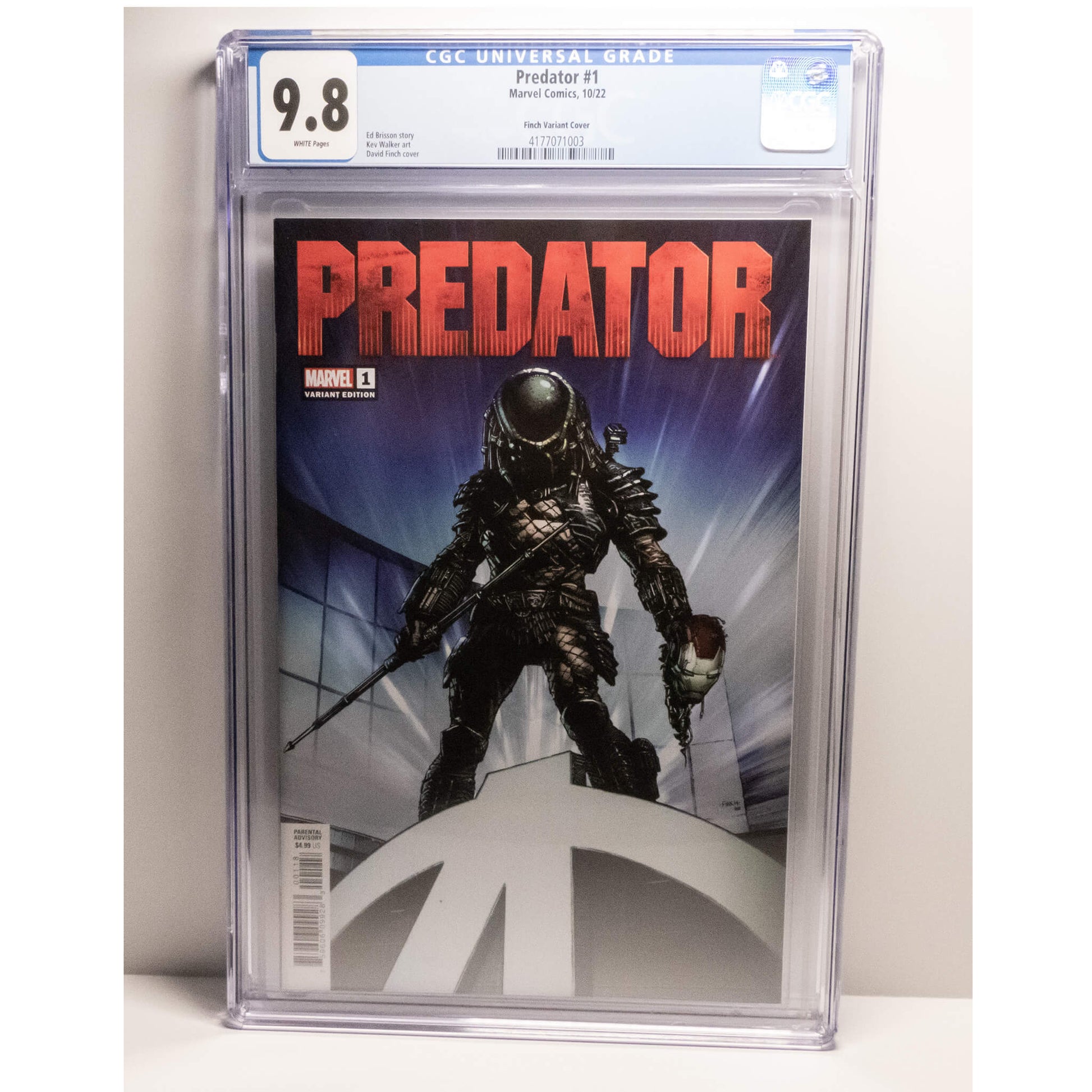 Predator #1 CGC 9.8 at End of Earth One