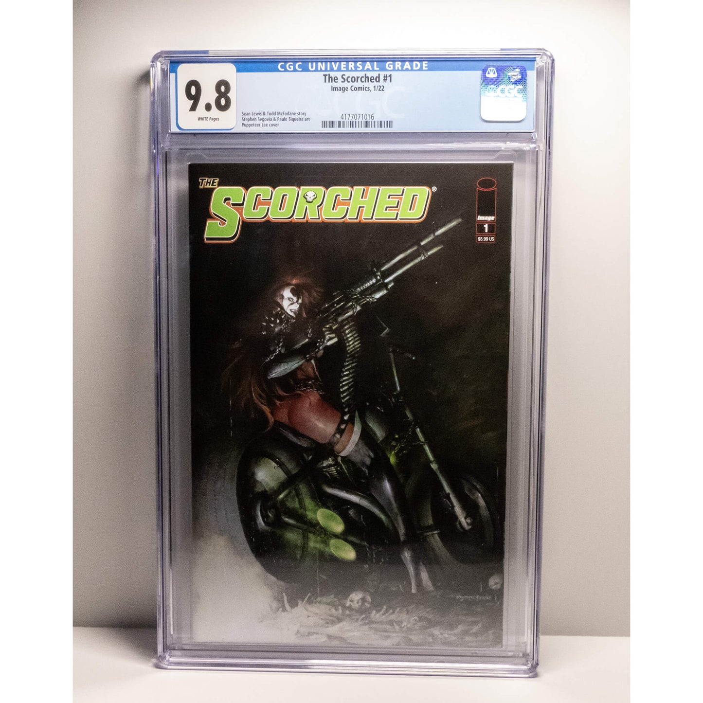 the scorched #1 CGC 9.8 end of earth one