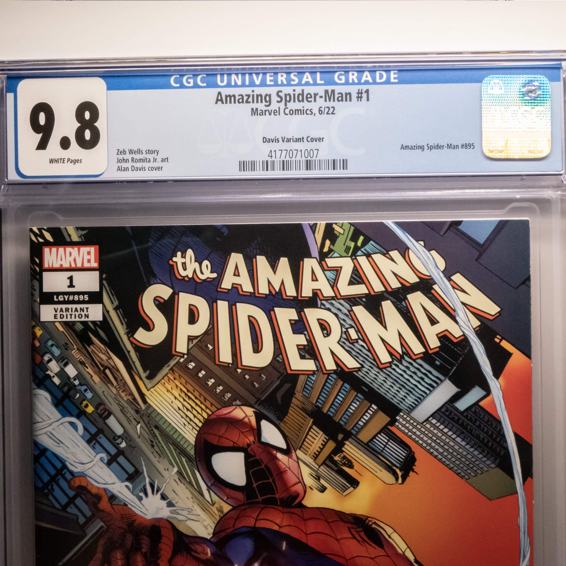 amazing spider-man #1 variant cover alan davis