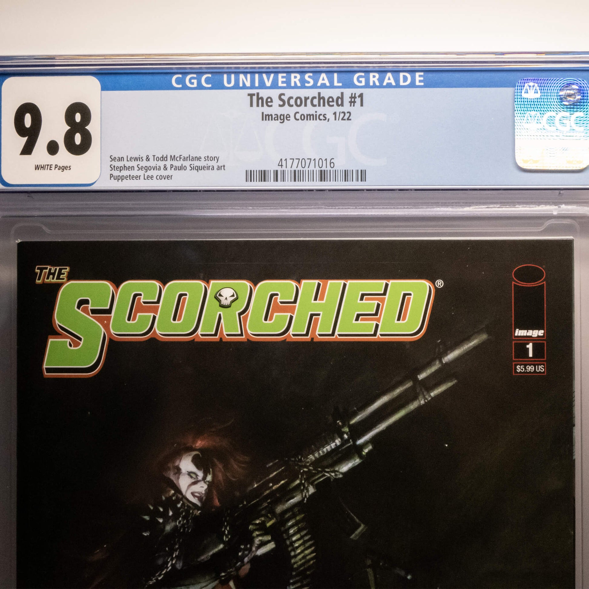 scorched 1 CGC 9.8 