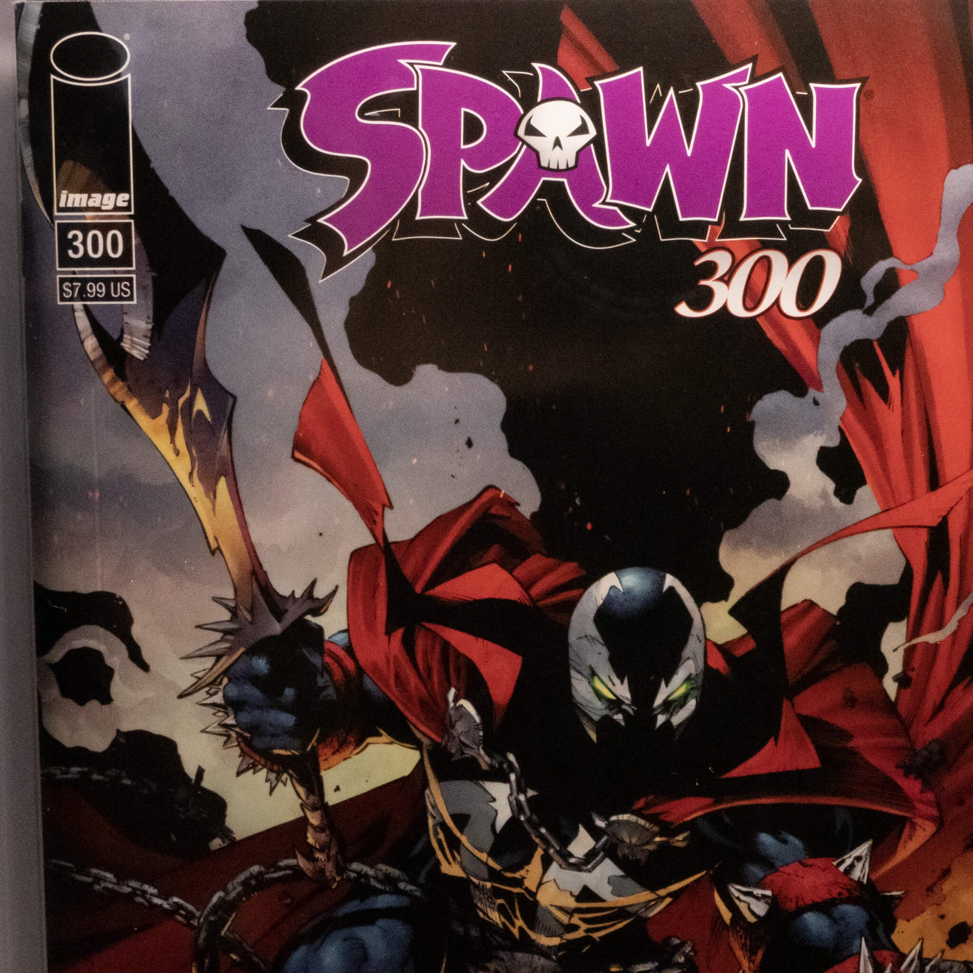spawn 300 CGC Variant Cover close up
